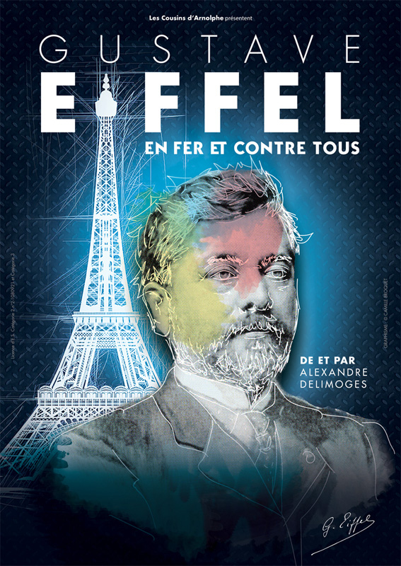 Affiche Gustave Eiffel 