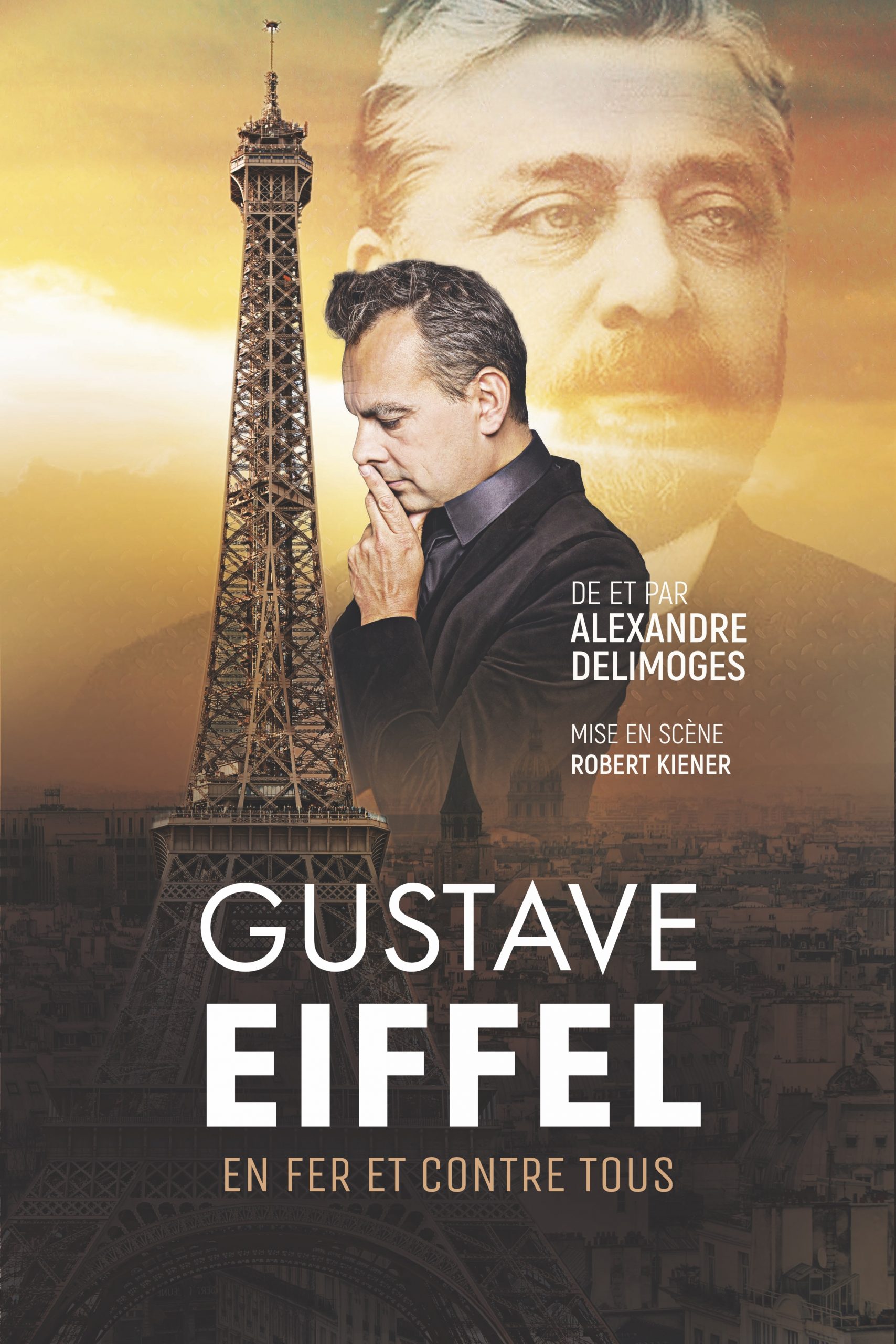 Affiche spectacle Gustave Eiffel